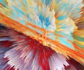 Colorful Explosive Textures Stock Photo 02