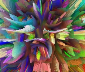 Colorful Explosive Textures Stock Photo 05