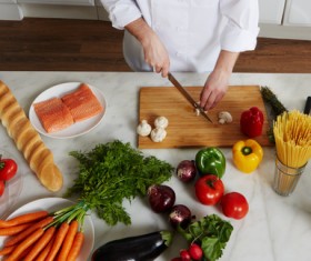 Cooking food Stock Photo 01