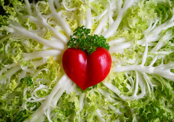 Creative vegetable platter Stock Photo