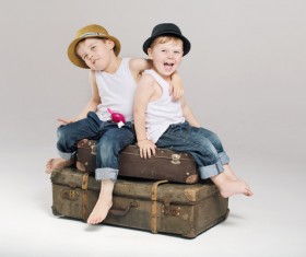 Cute children Stock Photo 04
