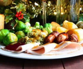 Delicious supper Stock Photo