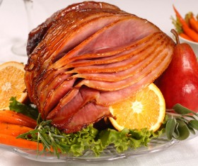 Delicious vegetable honey with pork meat Stock Photo