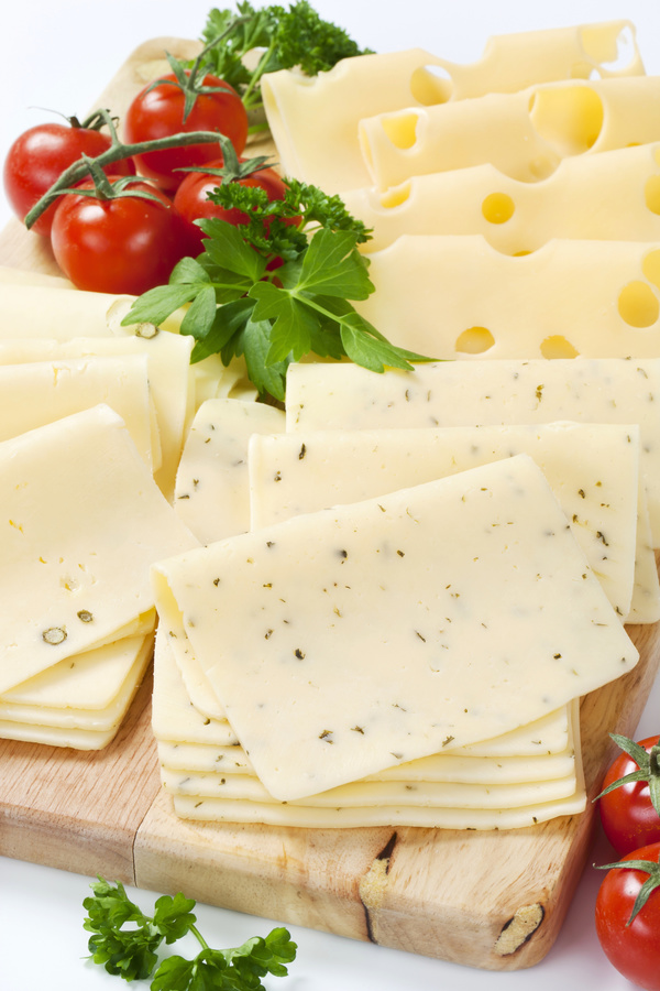 Different types of cheese dairy products Stock Photo 01