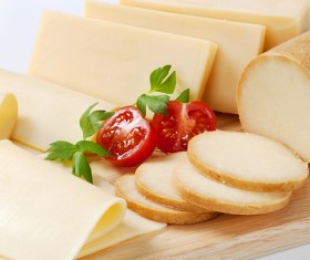 Different types of cheese dairy products Stock Photo 04