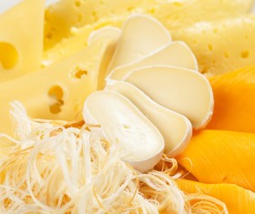 Different types of cheese dairy products Stock Photo 05