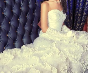 Elegant and beautiful bride Stock Photo 01