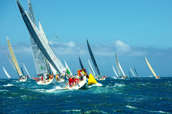 Extreme Sailing Race Stock Photo 03