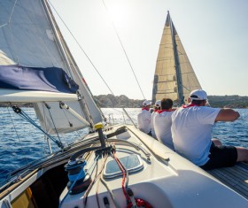 Extreme Sailing Race Stock Photo 05