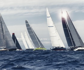Extreme Sailing Race Stock Photo 06