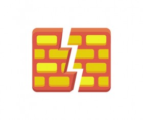 Firewall Breach Icon