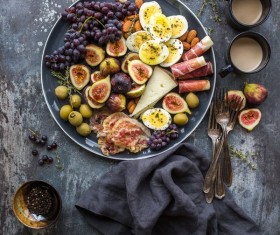 Food Fruit Platter Stock Photo