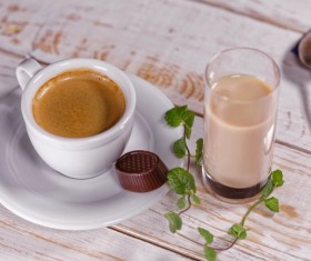 Fragrant mellow milk tea Stock Photo