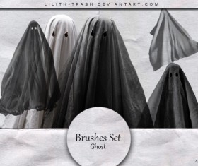 Ghost Photoshop Brushes