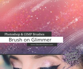 Glimmer Photoshop Brushes