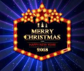 Gold with diamond christmas background vectors 08