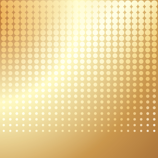 Golden metal backgrounds vector