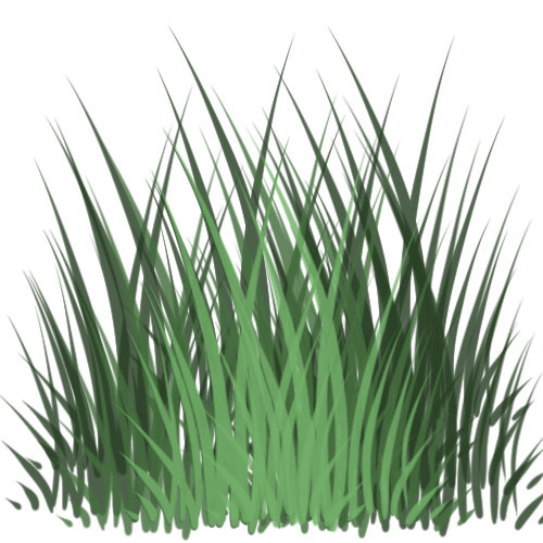 grass psd brush