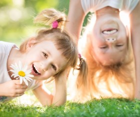 Happy children Stock Photo