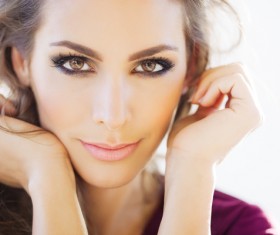 Healthy woman is more beautiful Stock Photo