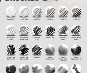 Hero Artistic Photoshop Brushes