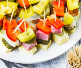 Holiday snacks Stock Photo