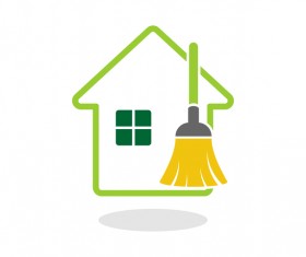 House Keeping logo design vector
