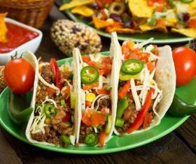 Mexican delicious softtaco Stock Photo 04