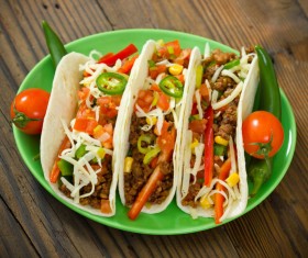 Mexican delicious softtaco Stock Photo 05