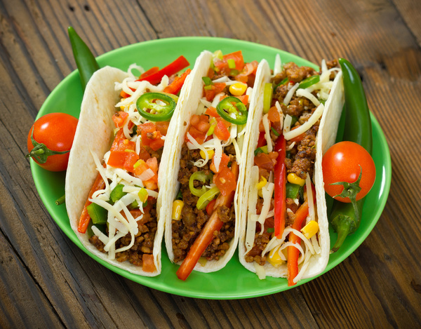 Mexican delicious softtaco Stock Photo 05