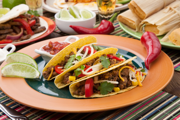 Mexican delicious softtaco Stock Photo 08