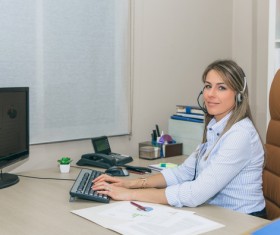 Office professional women Stock Photo
