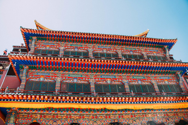 Oriental classical architecture Stock Photo
