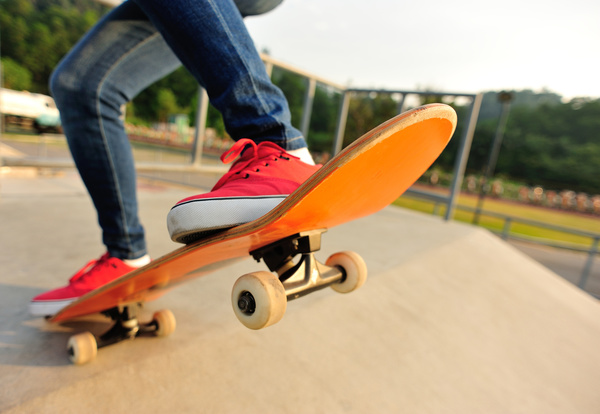Play Skateboard Stock Photo 08