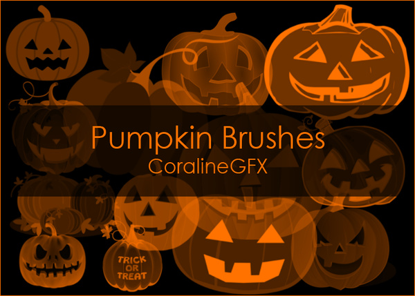 Pumpkin Photoshop Brushes