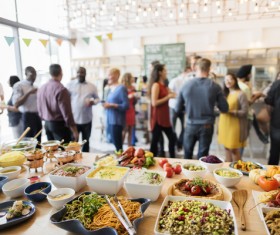 Rich party food Stock Photo 01