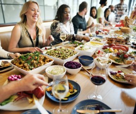 Rich party food Stock Photo 03