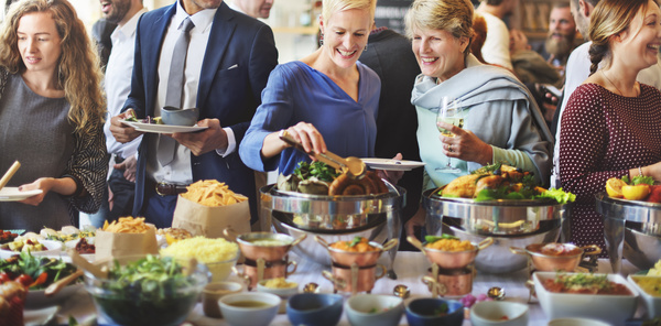 Rich party food Stock Photo 04