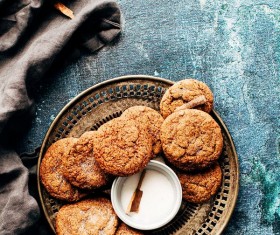 Salt biscuits Stock Photo