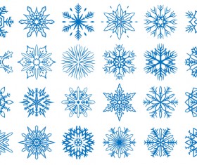 Winter Snowflake backgrounds art design vector 05 free download