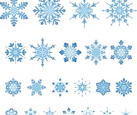 Winter Snowflake backgrounds art design vector 05 free download