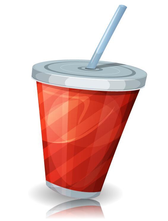 Soda drink illustration vector