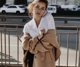 Street shoot girl Stock Photo