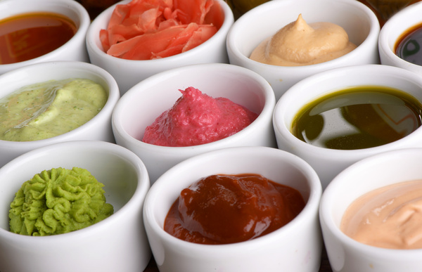 Various sauces Stock Photo 01