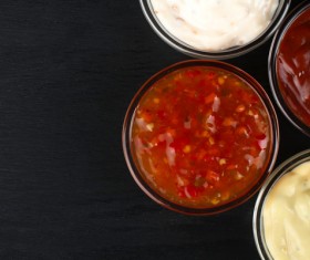 Various sauces Stock Photo 03