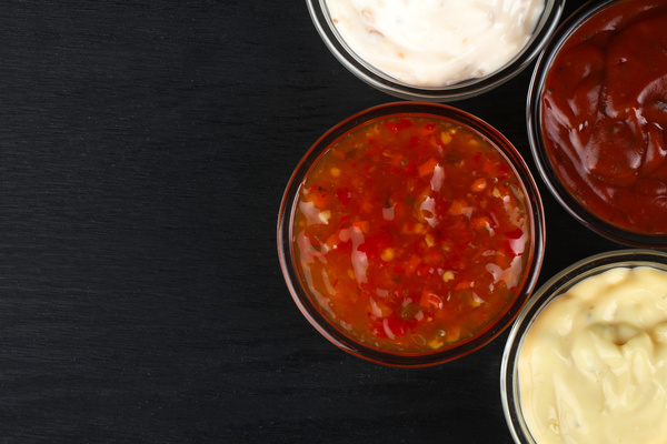 Various sauces Stock Photo 03