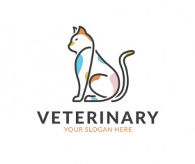 Veterinary logo vector