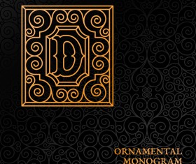 Vintage ornaments pattern luxury design vector 01