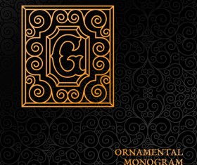 Vintage ornaments pattern luxury design vector 04