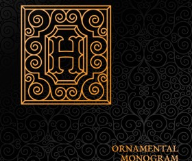 Vintage ornaments pattern luxury design vector 05
